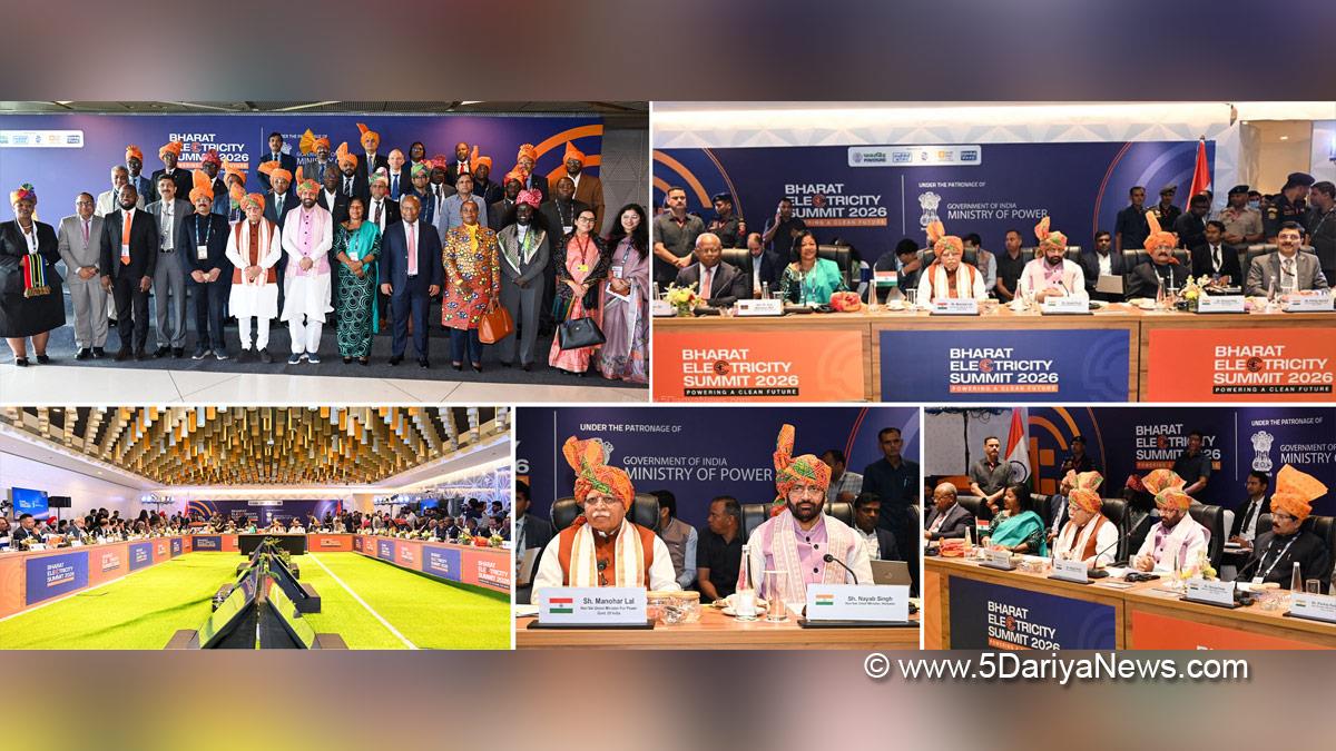 Nayab Singh Saini, Manohar Lal Khattar, Shripad Yesso Naik