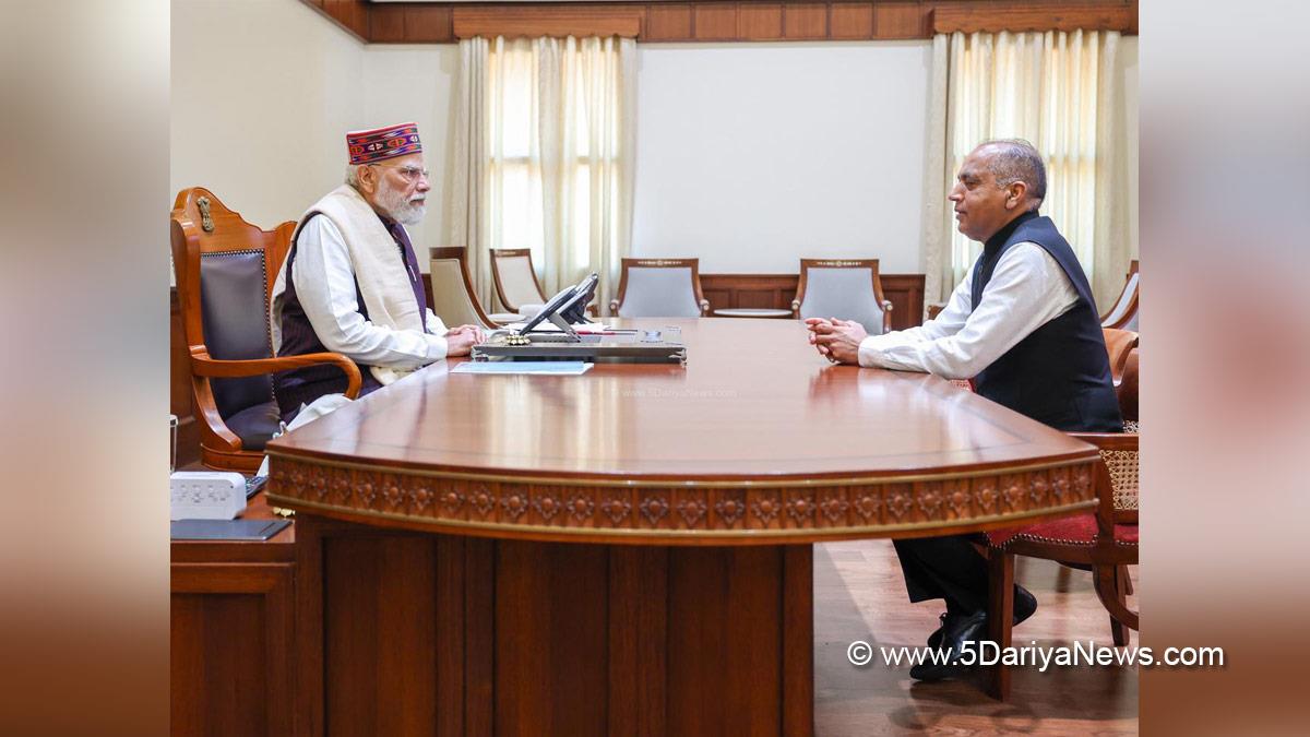 Jai Ram Thakur, Narendra Modi, New Delhi