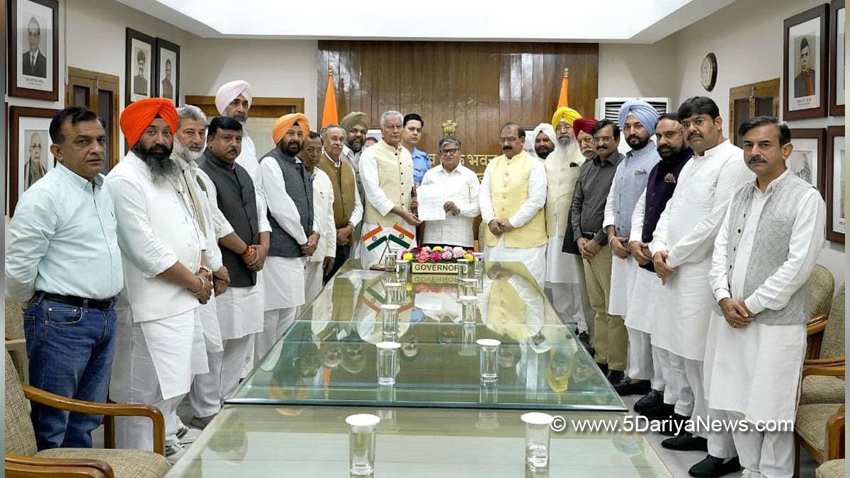 Sunil Jakhar, Gulab Chand Kataria, Ashwani Sharma, Vineet Joshi, Chandigarh