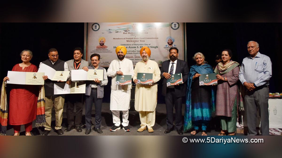 Tarunpreet Singh Sond, Bal Mukand Sharma, Chandigarh