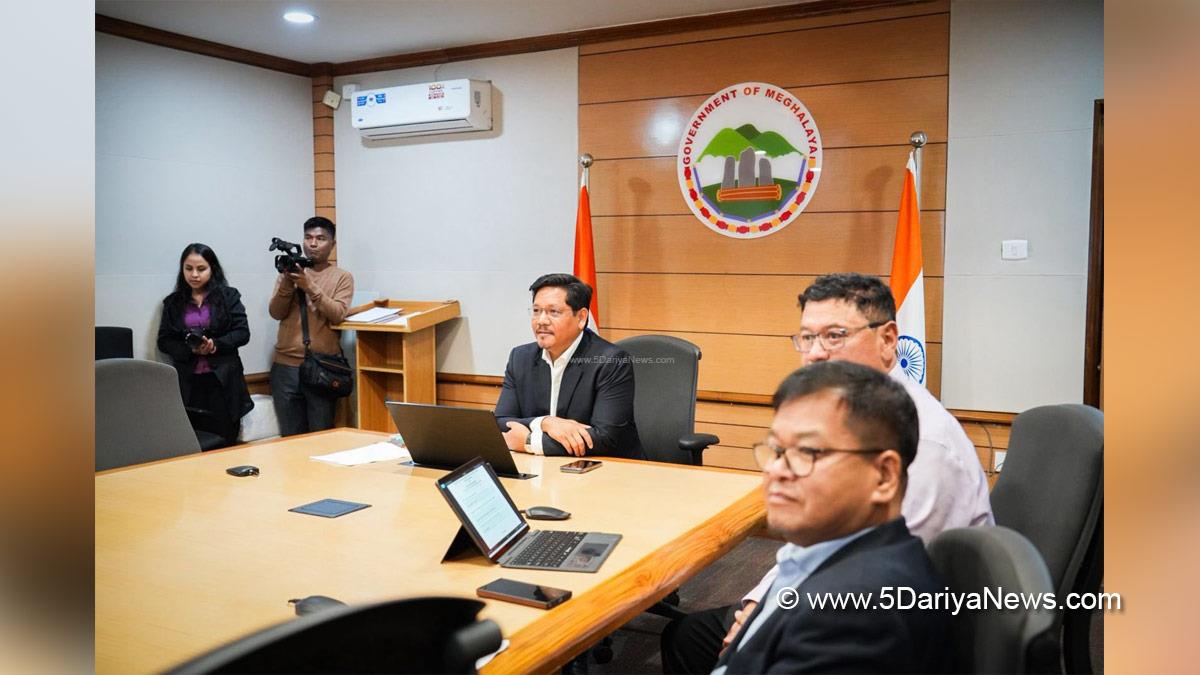 Conrad Sangma, Shillong