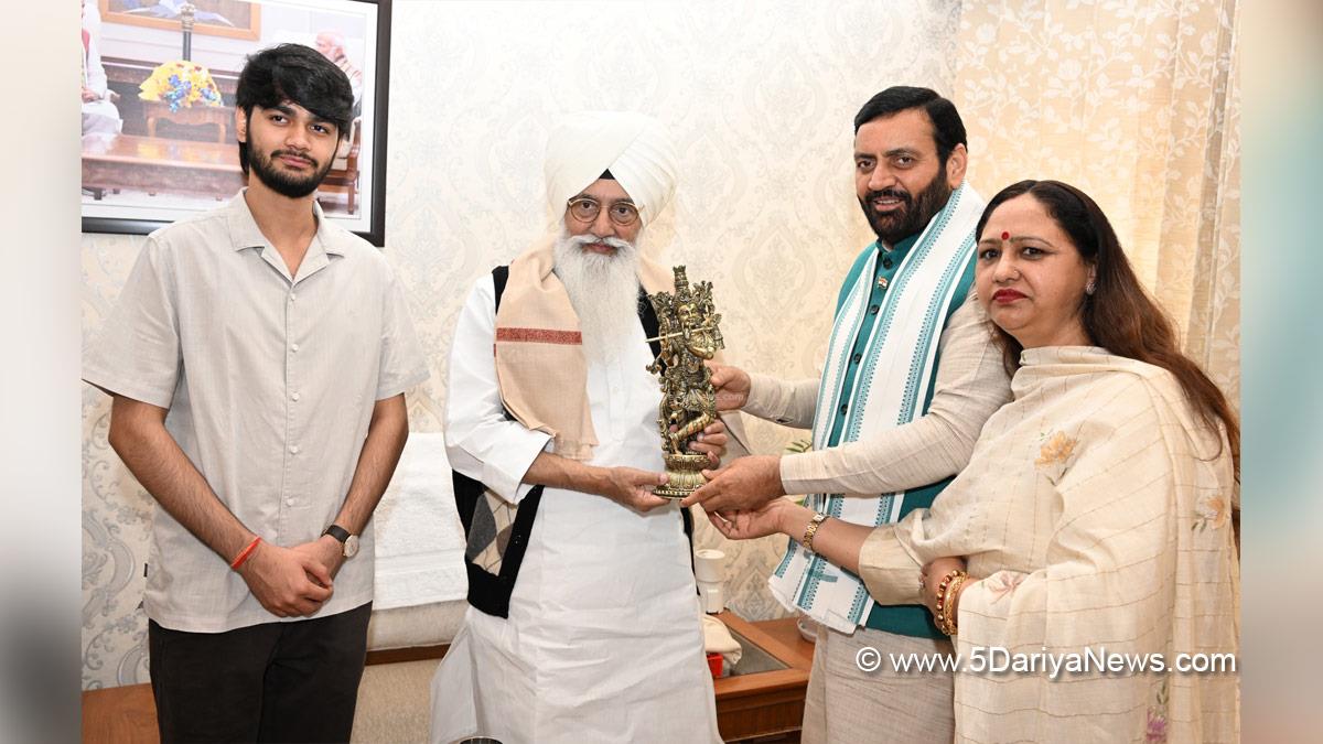Nayab Singh Saini, Suman Saini, Baba Gurinder Singh Dhillon, Chandigarh