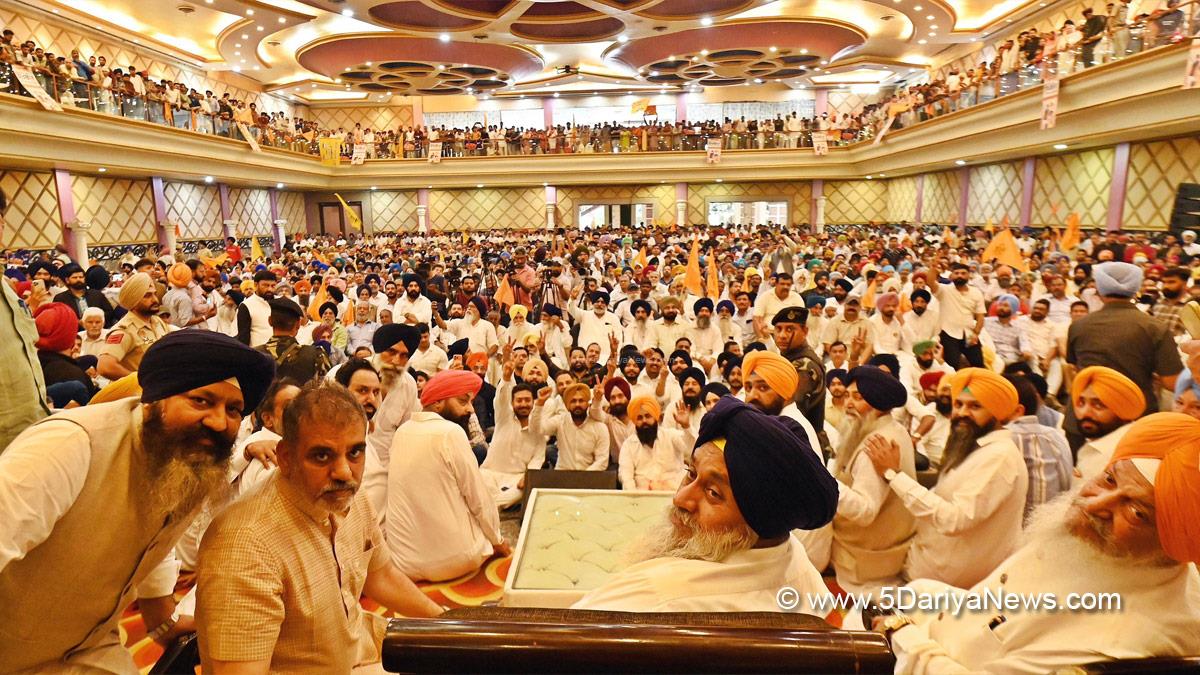 Sukhbir Singh Badal, NK Sharma, Sarabjit Singh Jhinjher, Dera Bassi