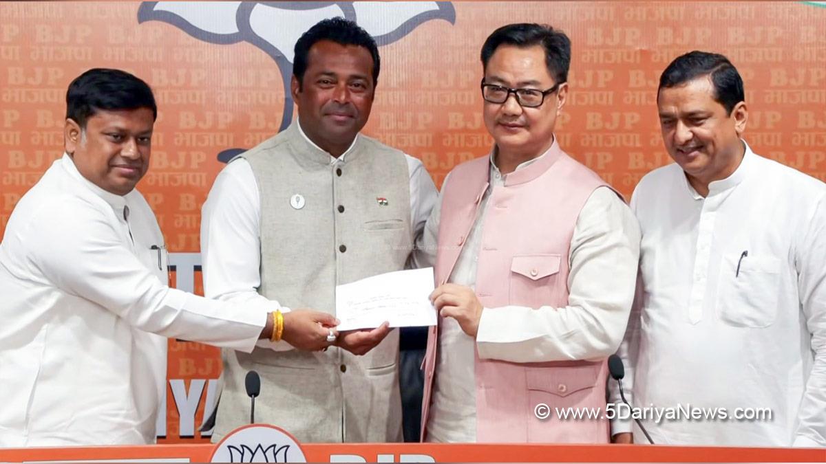 Kiren Rijiju, Leander Paes, Bengal Elections