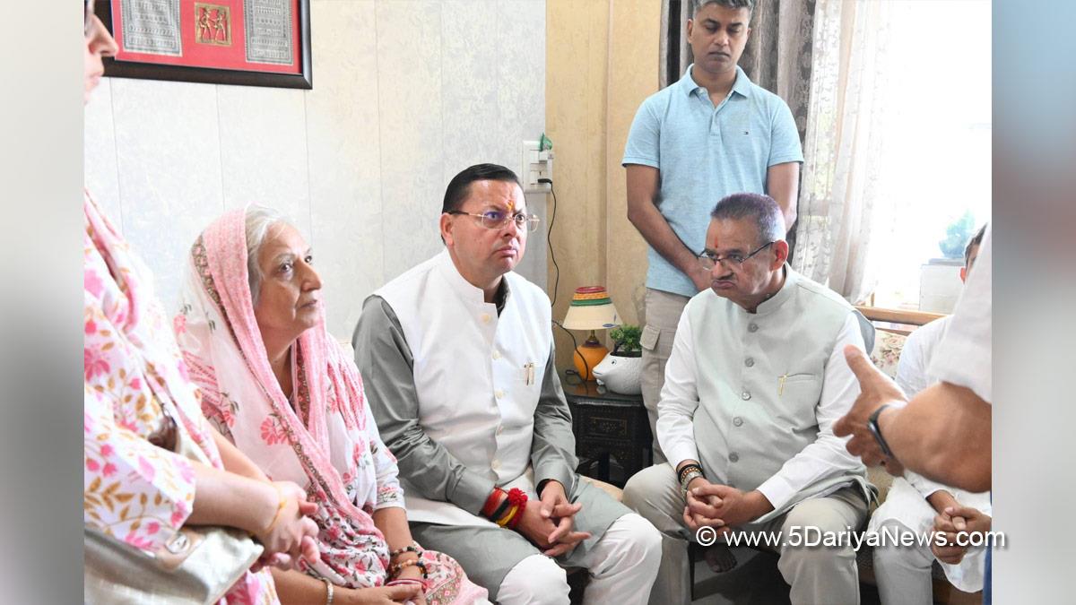 Pushkar Singh Dhami, Dehradun