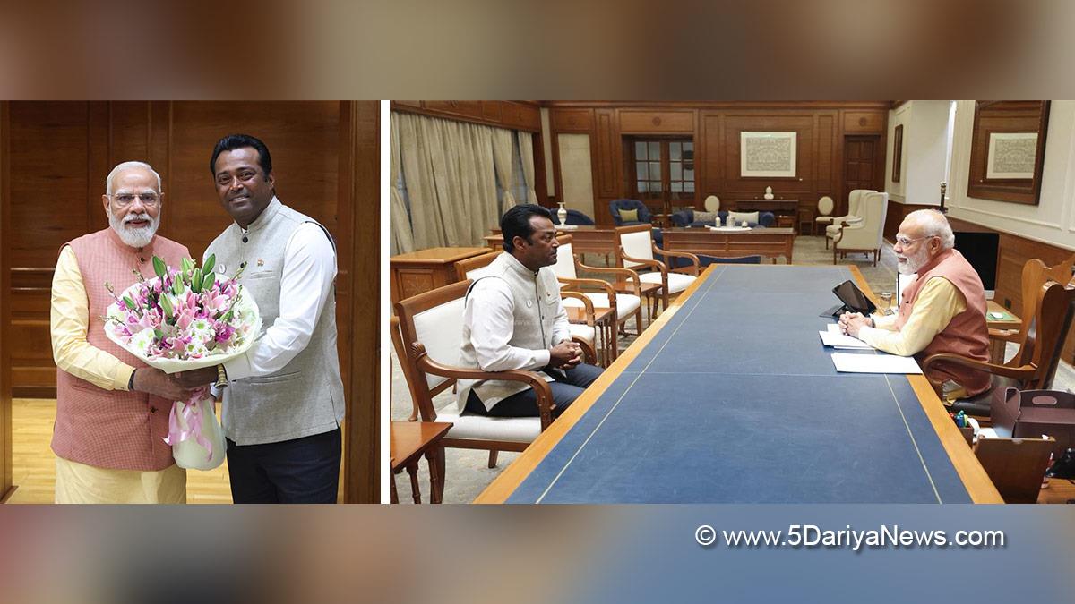 Narendra Modi, Leander Paes