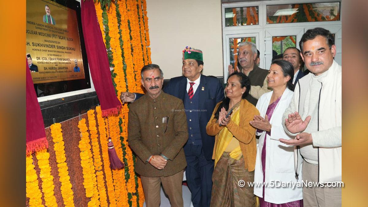 Sukhvinder Singh Sukhu, Dr Dhani Ram Shandil