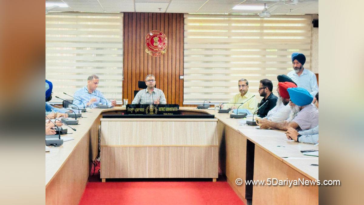 Rahul, DC Tarn Taran, Tarn Taran, Deputy Commissioner Tarn Taran