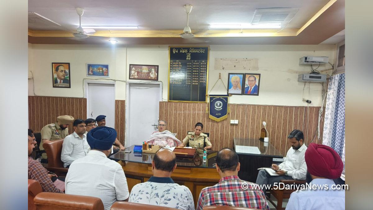 PoonamDeep Kaur, DC Faridkot, Deputy Commissioner Faridkot, Faridkot, Amolak Singh, Pragya Jain