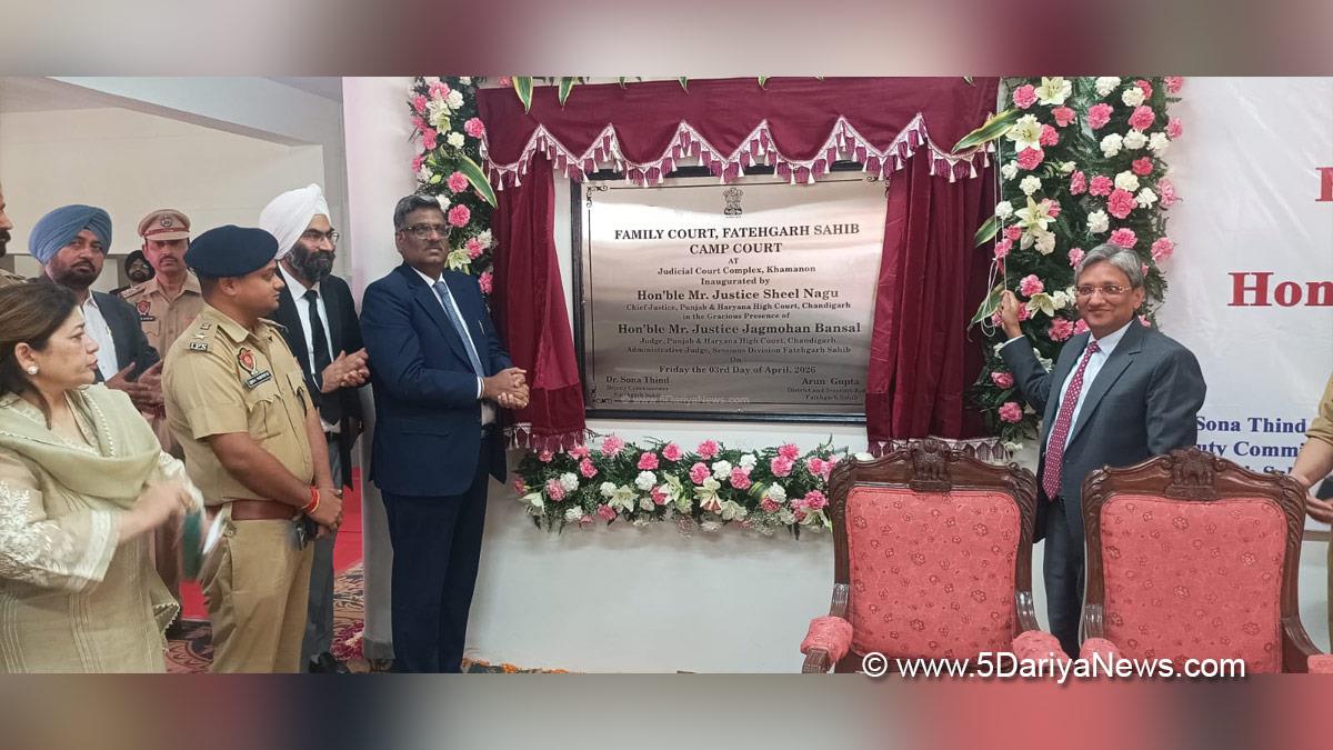Chief Justice Sheel Nagu, Judiciary, Khamanon, Fatehgarh Sahib