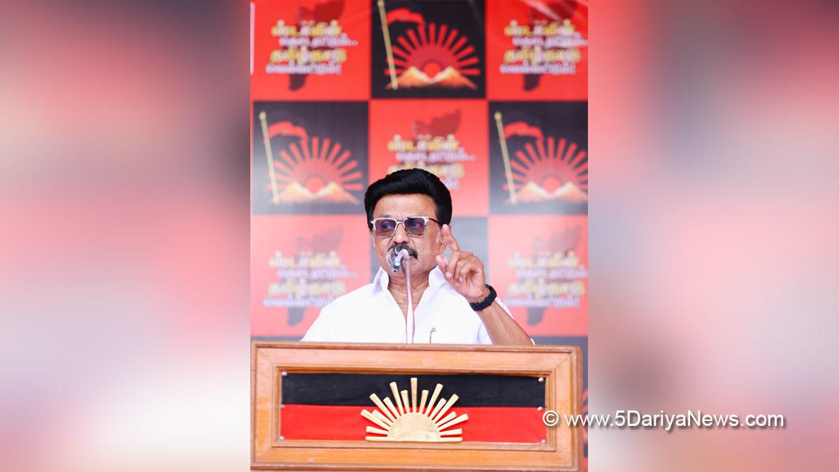 MK Stalin, Chennai