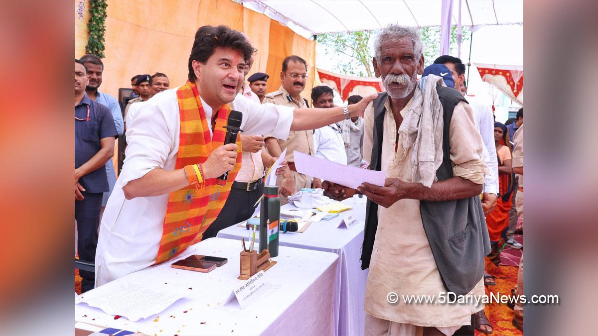 Jyotiraditya Scindia, Ashoknagar