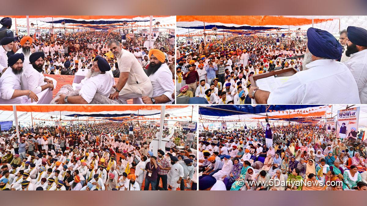 Sukhbir Singh Badal, Sarabjit Singh Jhinjher, NK Sharma
