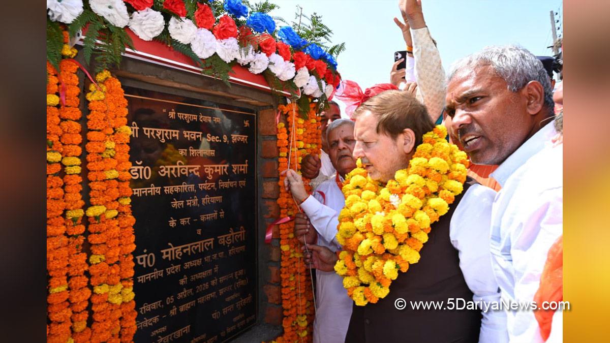 Dr Arvind Kumar Sharma, Haryana, BJP Haryana   
