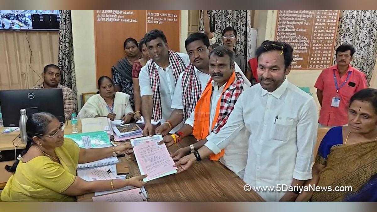 G Kishan Reddy, Coimbatore, Tamil Nadu