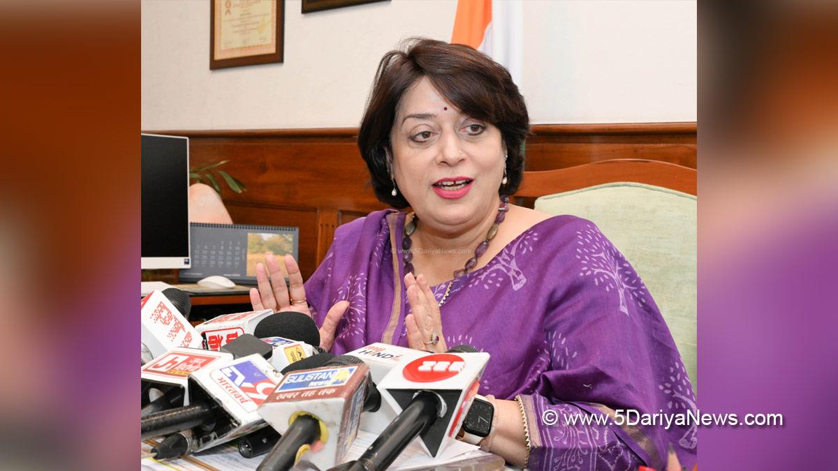 Dr Sumita Misra, Haryana Admin, Haryana