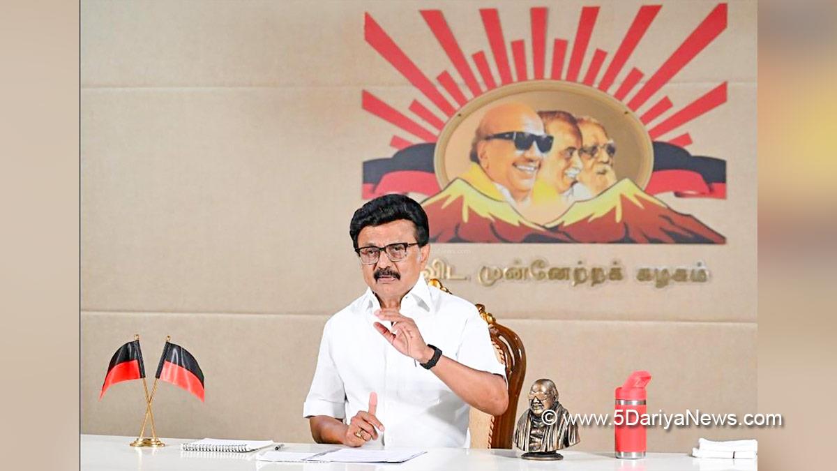 MK Stalin, Chennai