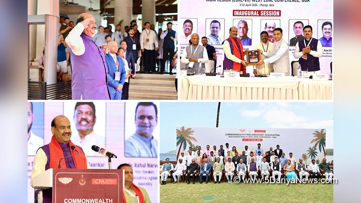 Om Birla, Dr Pramod Sawant, Goa