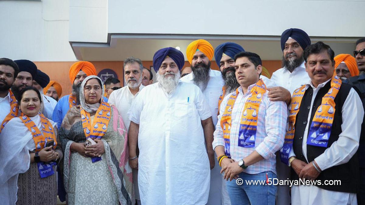 Sukhbir Singh Badal, Shiromani Akali Dal, SAD, Akali Dal, Naya Gaon, Ravinder Singh Khera, NK Sharma, Narinder Kumar Sharma