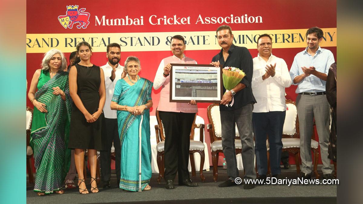 Devendra Fadnavis, Ravi Shastri, Mumbai Cricket Association, MCA, Mumbai