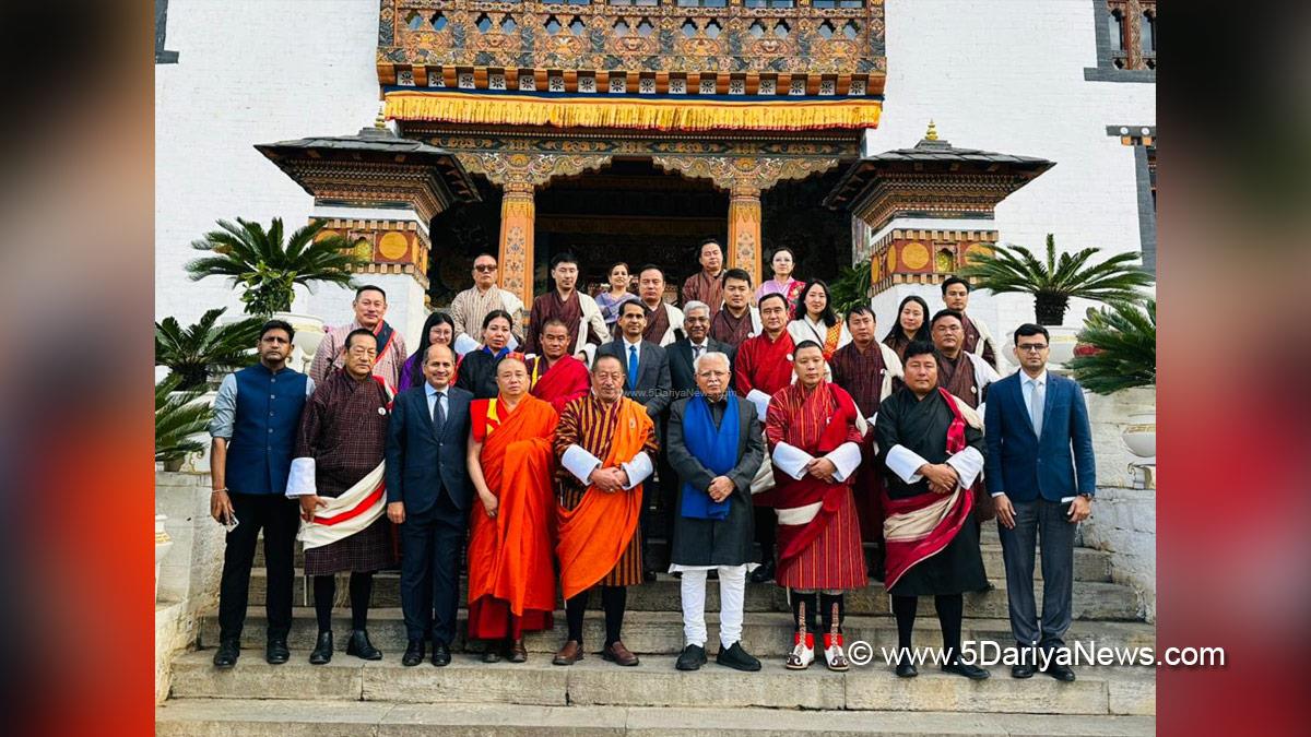 Manohar Lal Khattar, Bhutan