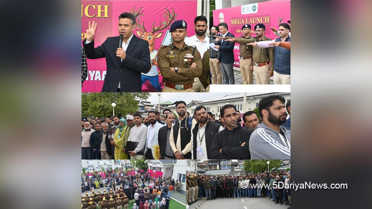 Dr Bilal Mohi Ud Din Bhat, Anantnag, DC Anantnag, Deputy Commissioner Anantnag, Nasha Mukt Jammu Kashmir Abhiyaan