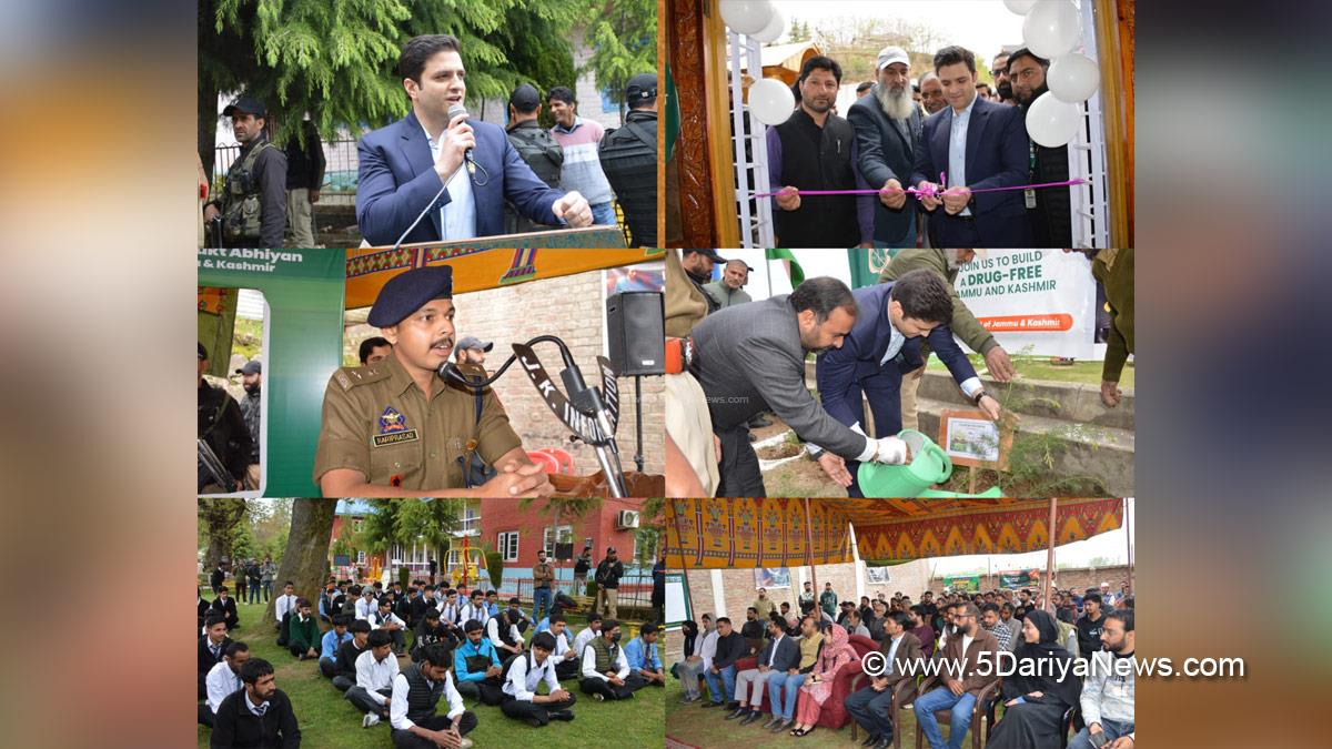 Athar Aamir Khan, Budgam, Deputy Commissioner Budgam, DC Budgam, Nasha Mukht Abhiyan
