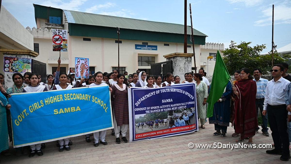 Ayushi Sudan, Samba, Deputy Commissioner Samba, Nasha Mukt Jammu Kashmir Abhiyan