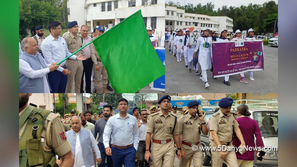 Kumar Abhishek, Reasi, Deputy Commissioner Reasi, Nasha Mukt Jammu Kashmir Abhiyan