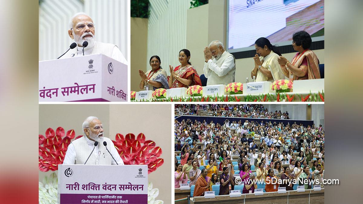 Narendra Modi, BJP, Bharatiya Janata Party, Annpurna Devi, Savitri Thakur, Rekha Gupta, BJP Delhi, Nari Shakti Vandan Sammelan