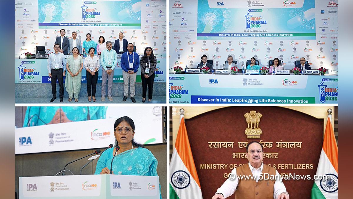 Jagat Prakash Nadda, JP Nadda, BJP, Bharatiya Janata Party, Anupriya Patel, India Pharma 2026