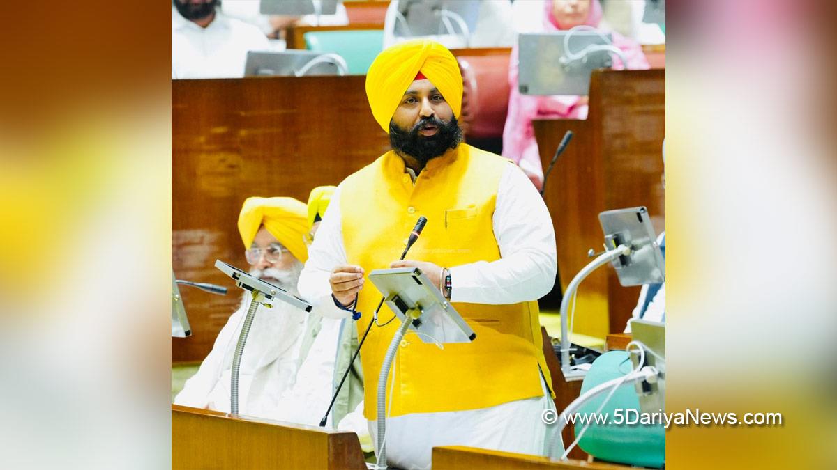 Harjot Singh Bains, Chandigarh, Punjab Vidhan Sabha