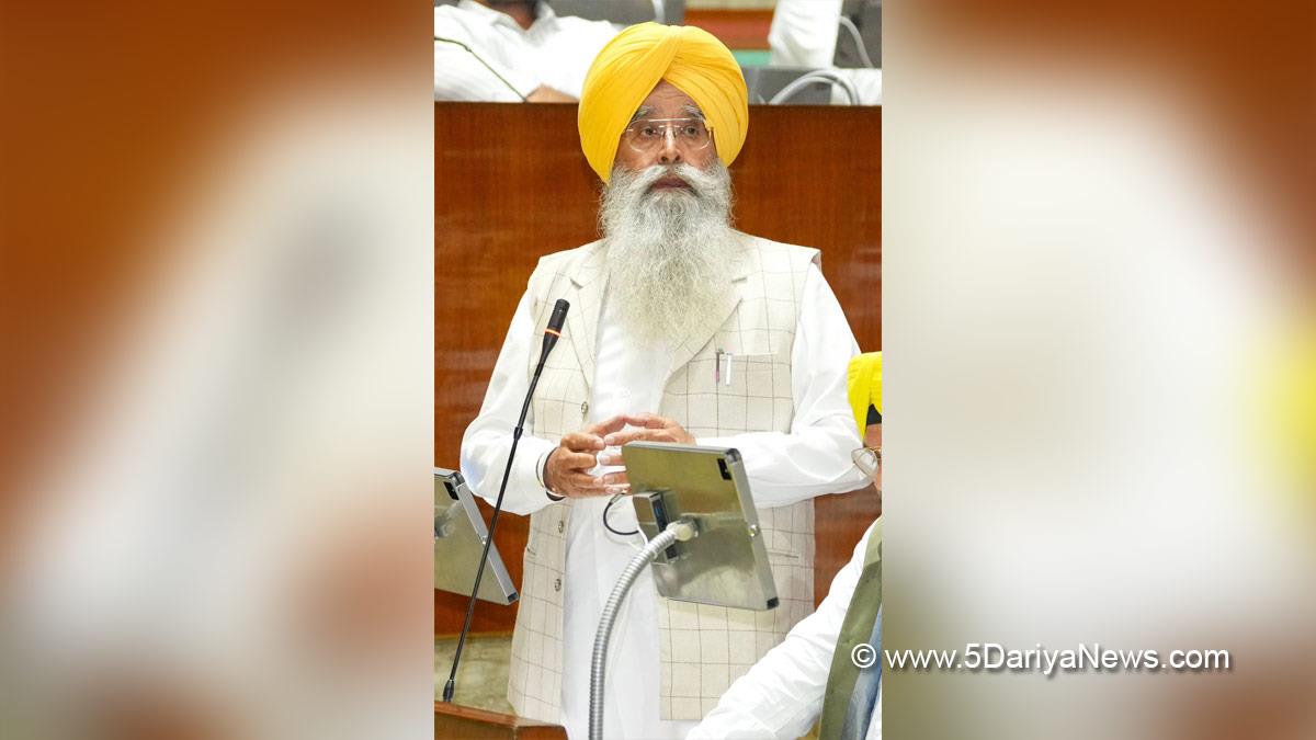 Gurmeet Singh Khudian, Chandigarh, Punjab Vidhan Sabha