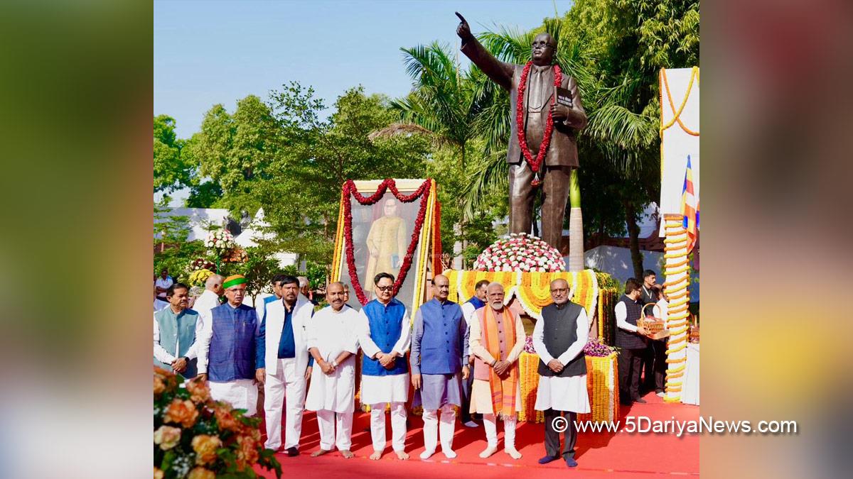 Narendra Modi, BJP, Bharatiya Janata Party, CP Radhakrishnan, Om Birla, BR Ambedkar, Ambedkar Jayanti, BR Ambedkar Jayanti
