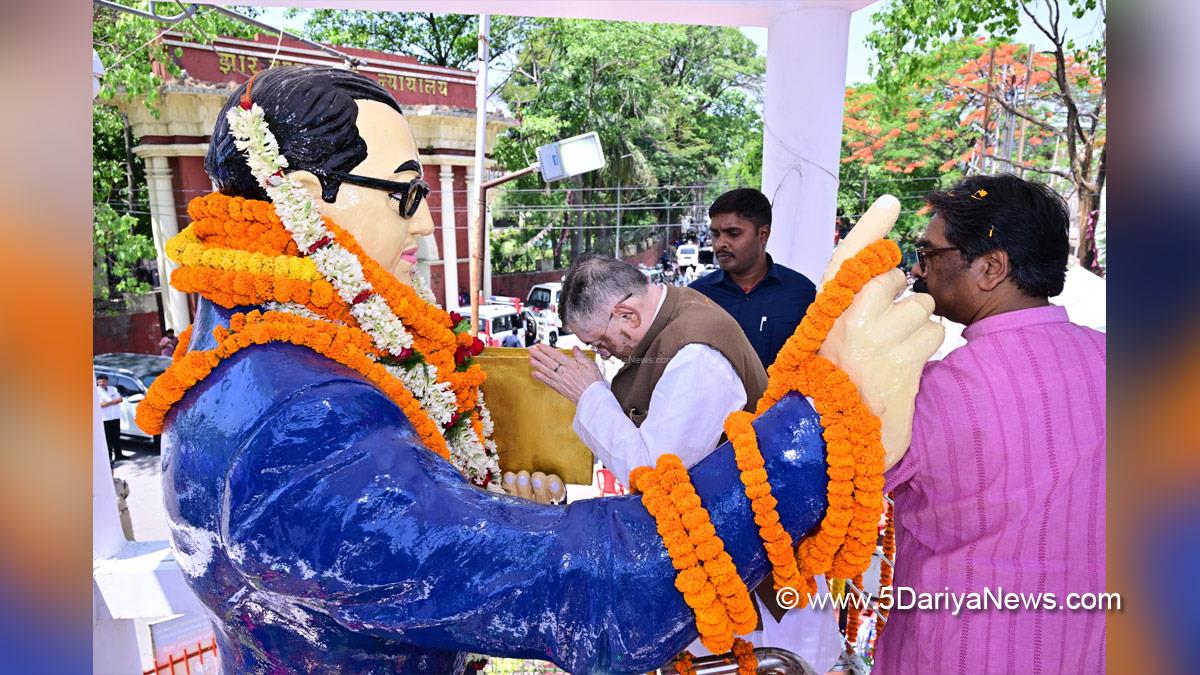 Hemant Soren, Santosh Kumar Gangwar, Ambedkar Jayanti, BR Ambedkar, BR Ambedkar Jayanti, Ranchi