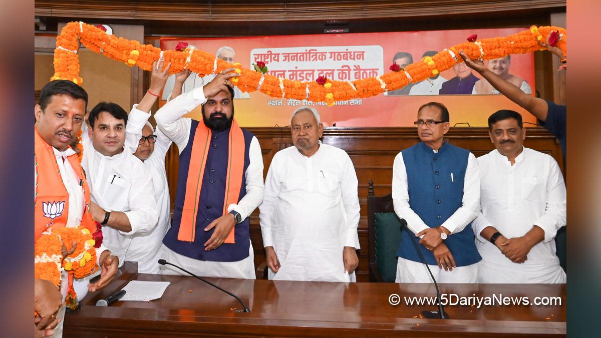 Shivraj Singh Chouhan, Shivraj Chauhan, BJP, Bharatiya Janata Party, Samrat Choudhary, Nitish Kumar, Patna