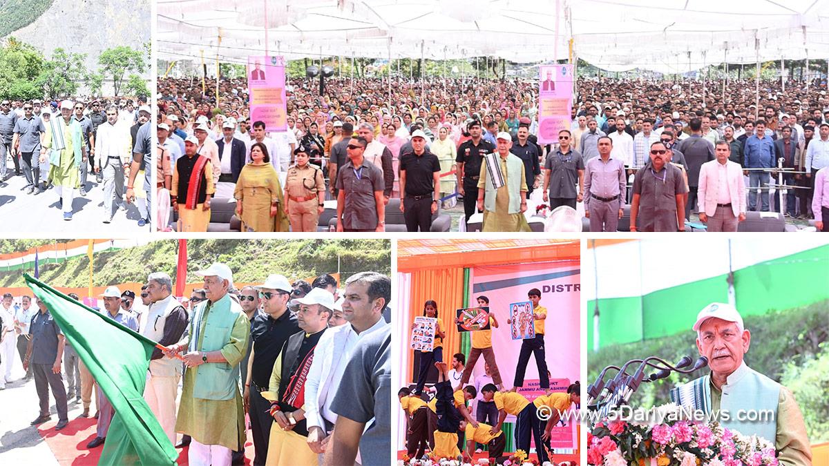 Manoj Sinha, Ramesh Kumar, Mohammad Alyas Khan, Ramban, Deputy Commissioner Ramban, Nasha Mukt Jammu Kashmir Abhiyaan