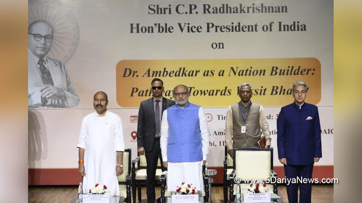 CP Radhakrishnan, Virendra Kumar, Bharatiya Janata Party, BJP, BR Ambedkar, BR Ambedkar Jayanti