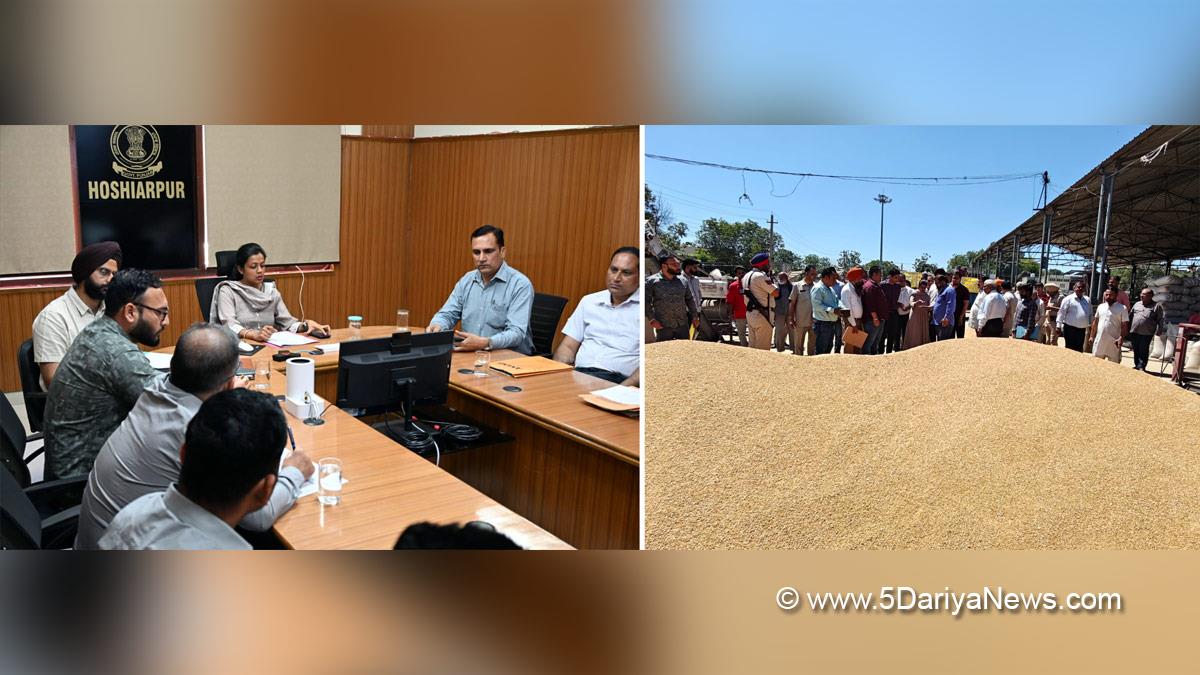Aashika Jain, DC Hoshiarpur, Deputy Commissioner Hoshiarpur, Hoshiarpur