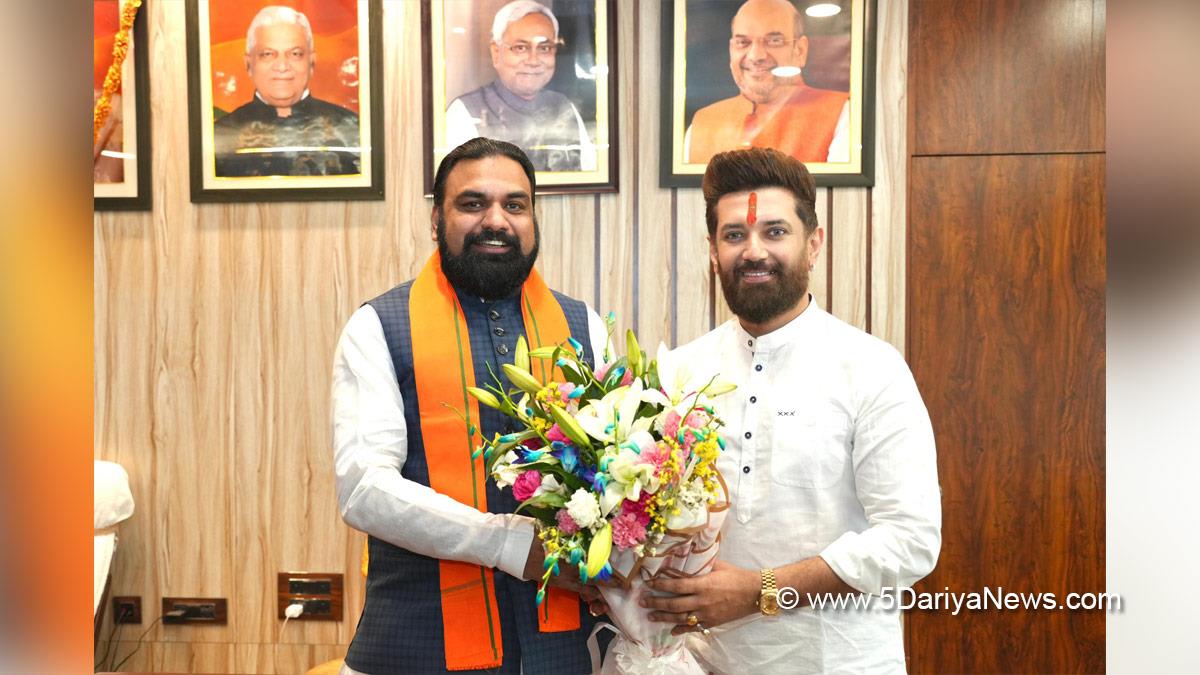 Samrat Choudhary, Bharatiya Janata Party, BJP, Chirag Paswan, Patna
