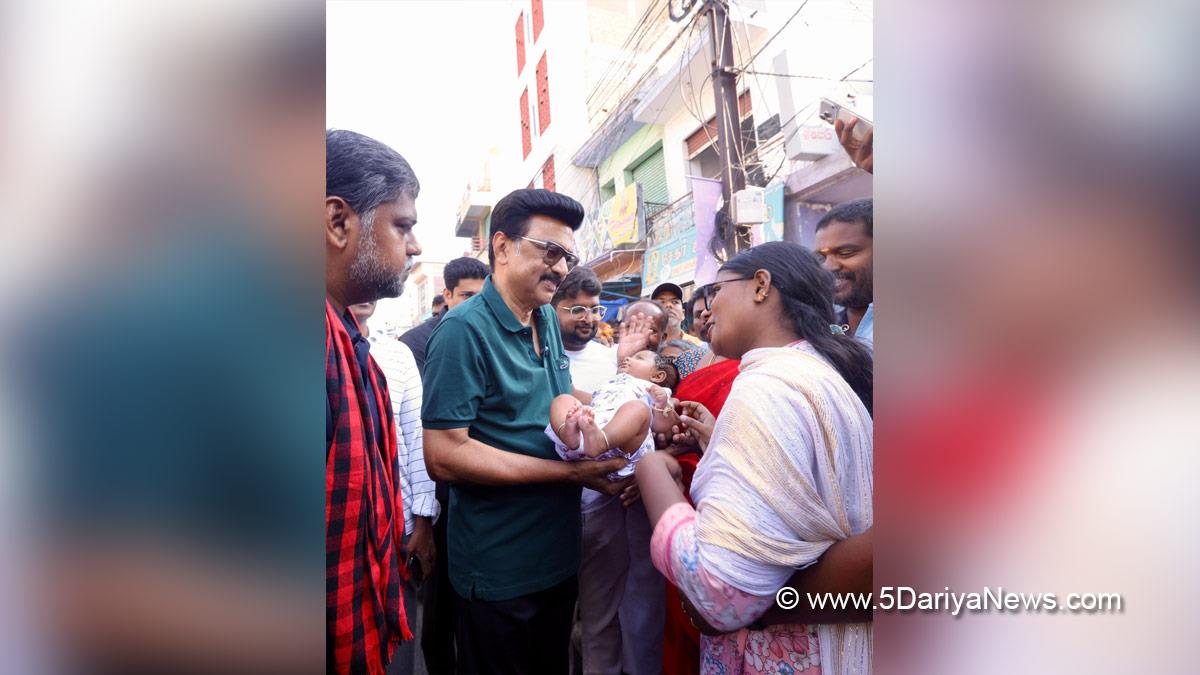 MK Stalin, Chennai