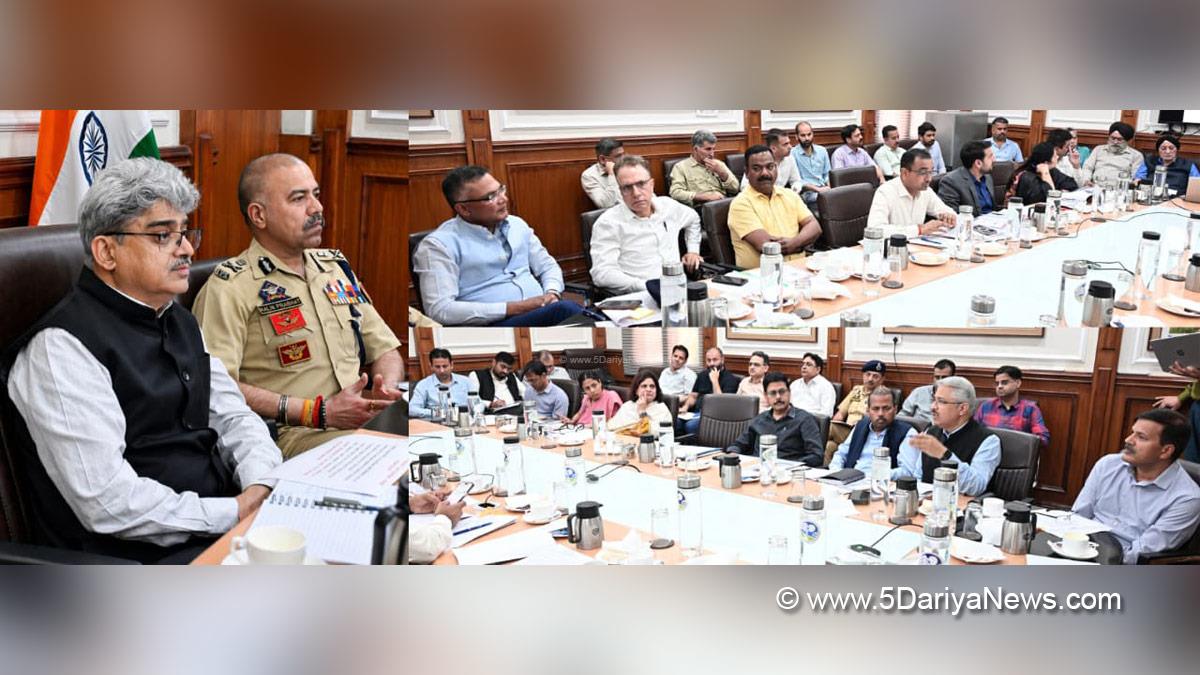 Atal Dulloo, Chief Secretary Kashmir, Shri Amarnathji Shrine Board, SASB, Shri Amarnathji Yatra 2026, SANJY 2026