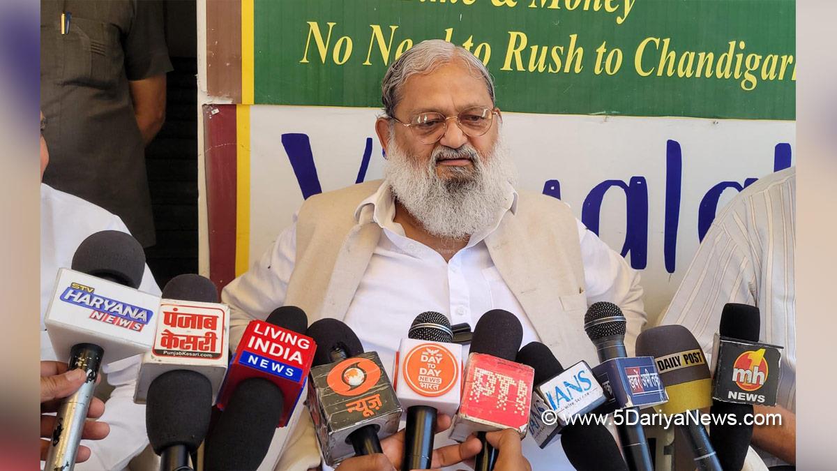 Anil Vij, Haryana, Ambala, BJP Haryana