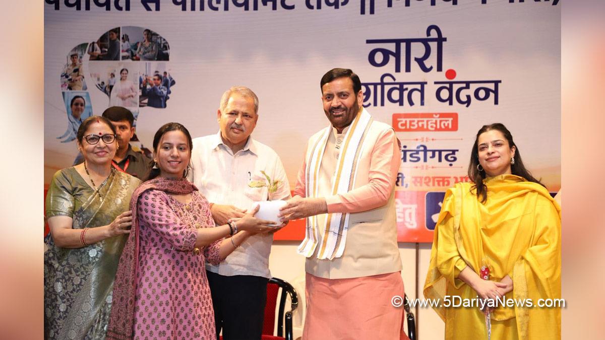 Nayab Singh Saini, Shruti Choudhary, Jatinder Pal Malhotra, Chandigarh