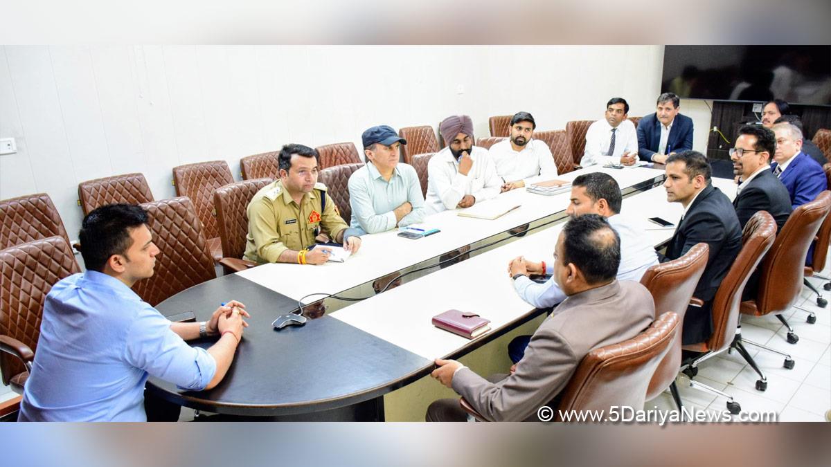 Rakesh Minhas, Dr Rakesh Minhas, DC Jammu, Jammu, Deputy Commissioner Jammu