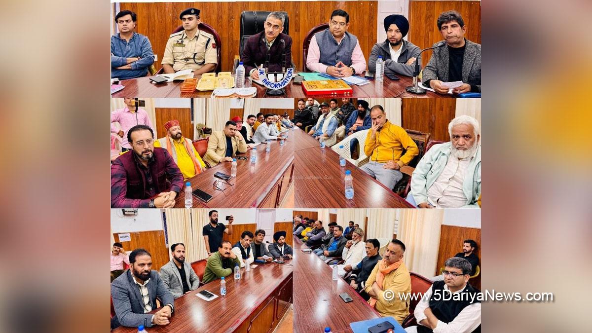 Krishan Lal, Doda, Deputy Commissioner Doda, Bhaderwah