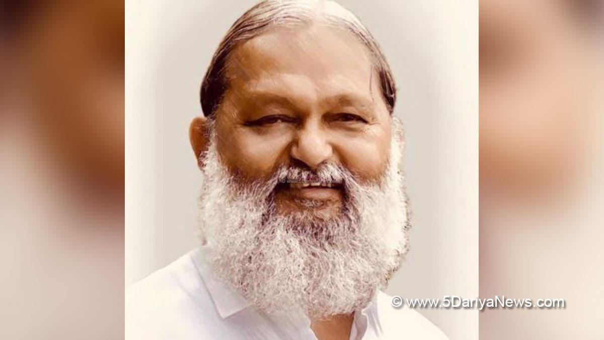 Anil Vij, Haryana, Ambala, Bharatiya Janata Party, BJP, BJP Haryana
