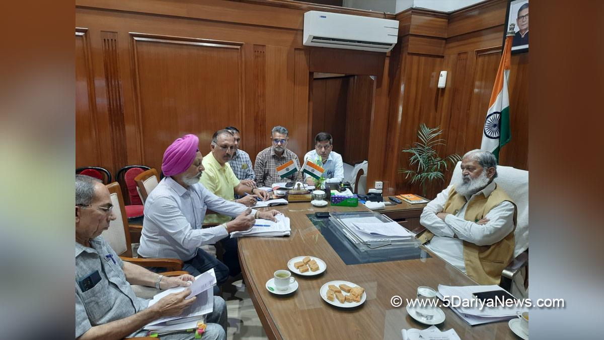 Anil Vij, Haryana, Ambala, Bharatiya Janata Party, BJP, BJP Haryana