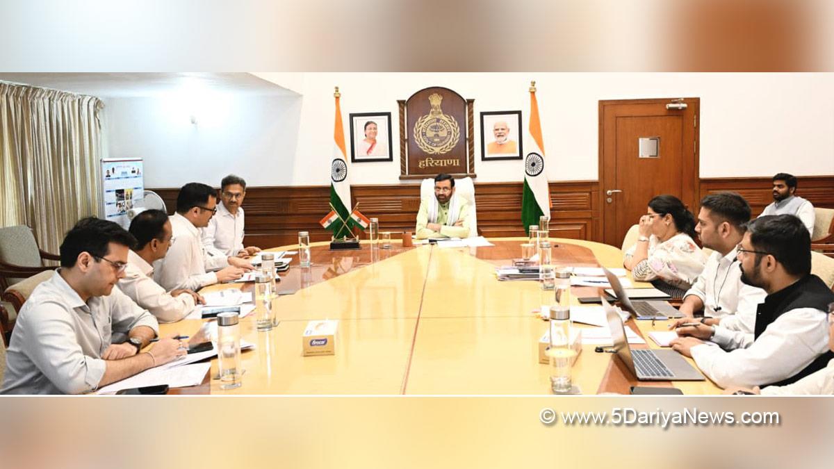 Nayab Singh Saini, Haryana, Bharatiya Janata Party, BJP, Haryana Chief Minister, Chief Minister of Haryana, BJP Haryana, Anurag Rastogi, Chandigarh