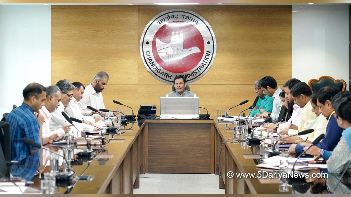H Rajesh Prasad, Chief Secretary, Chief Secretary Chandigarh, UT Chandigarh, Mandip Singh Brar